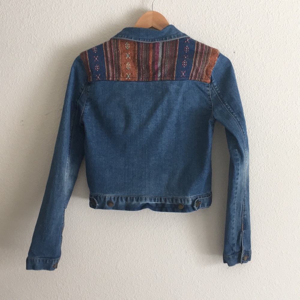 Denim Aztec jacket - Picture 4 of 4